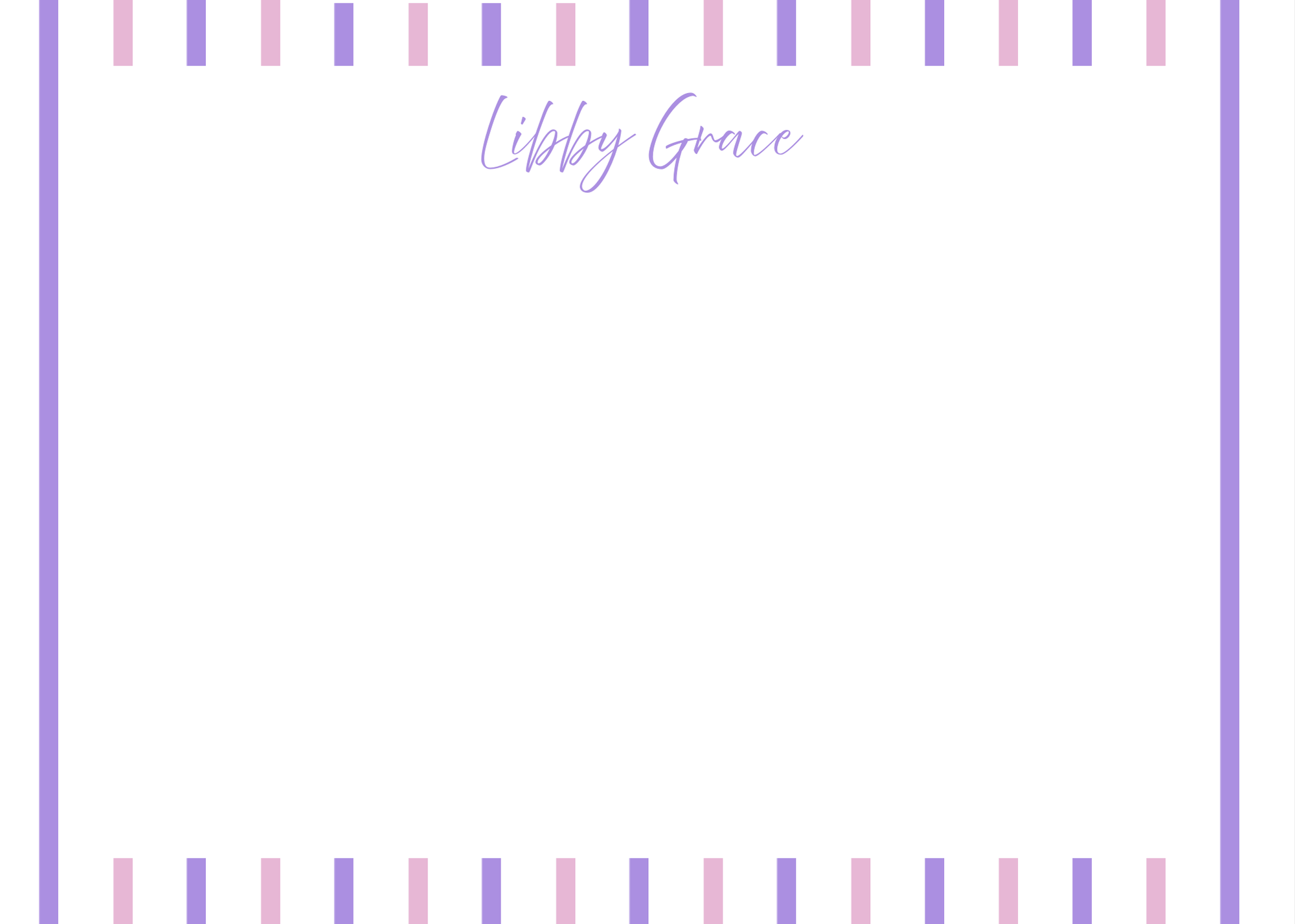 Stripes: Stationery