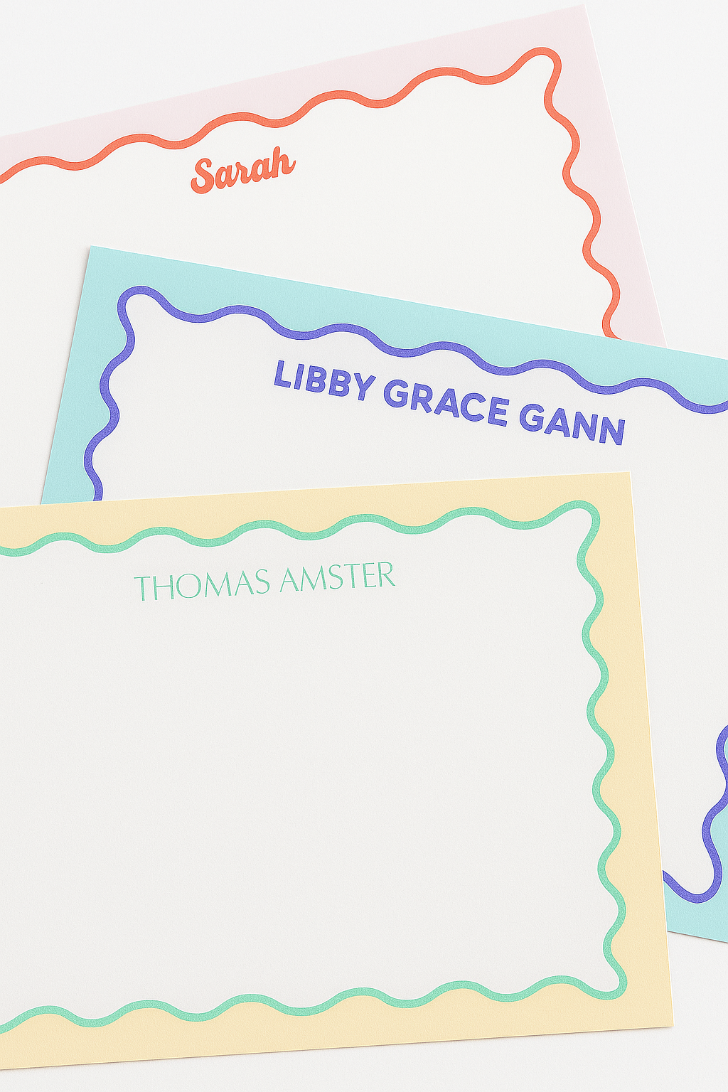 Wavy: Stationery